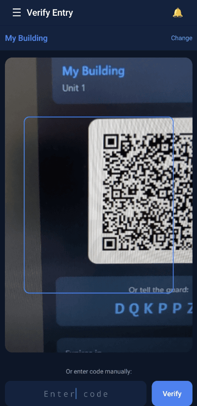 Guard Verification View